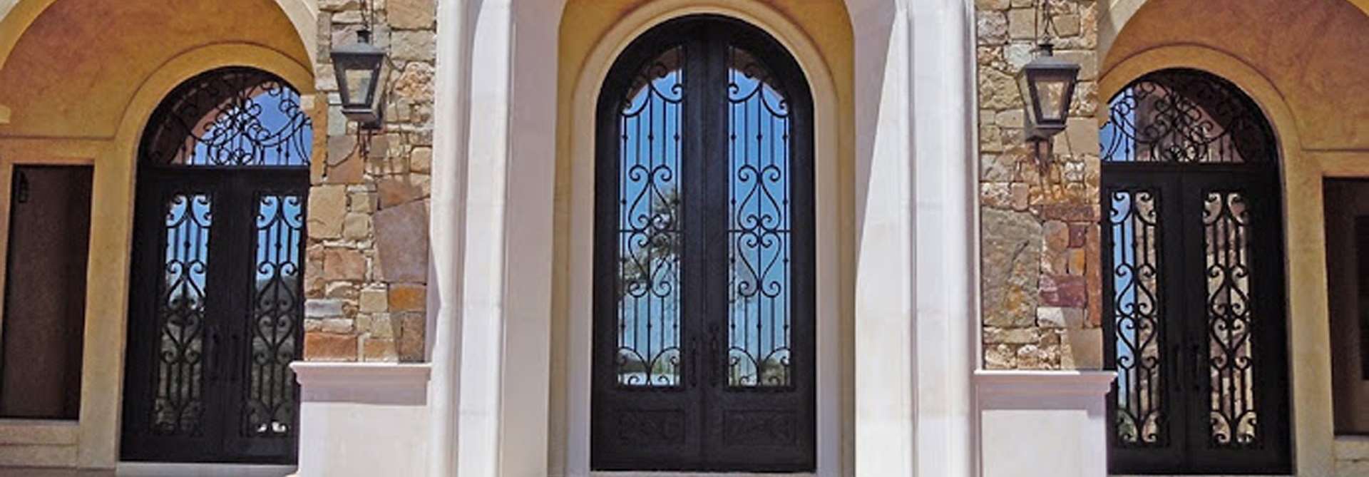 Wrought Iron Door