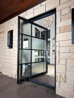 Modern Glass Pivoting Doors