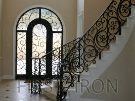 Luxury Wrought Iron Railing Design