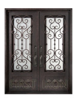 Rectangle Wrought Iron Door