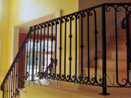 Simple Interior Iron Railing