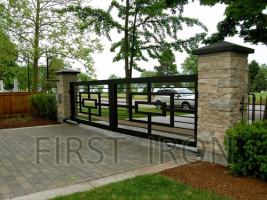 Modern Steel Main Gate for Entrance